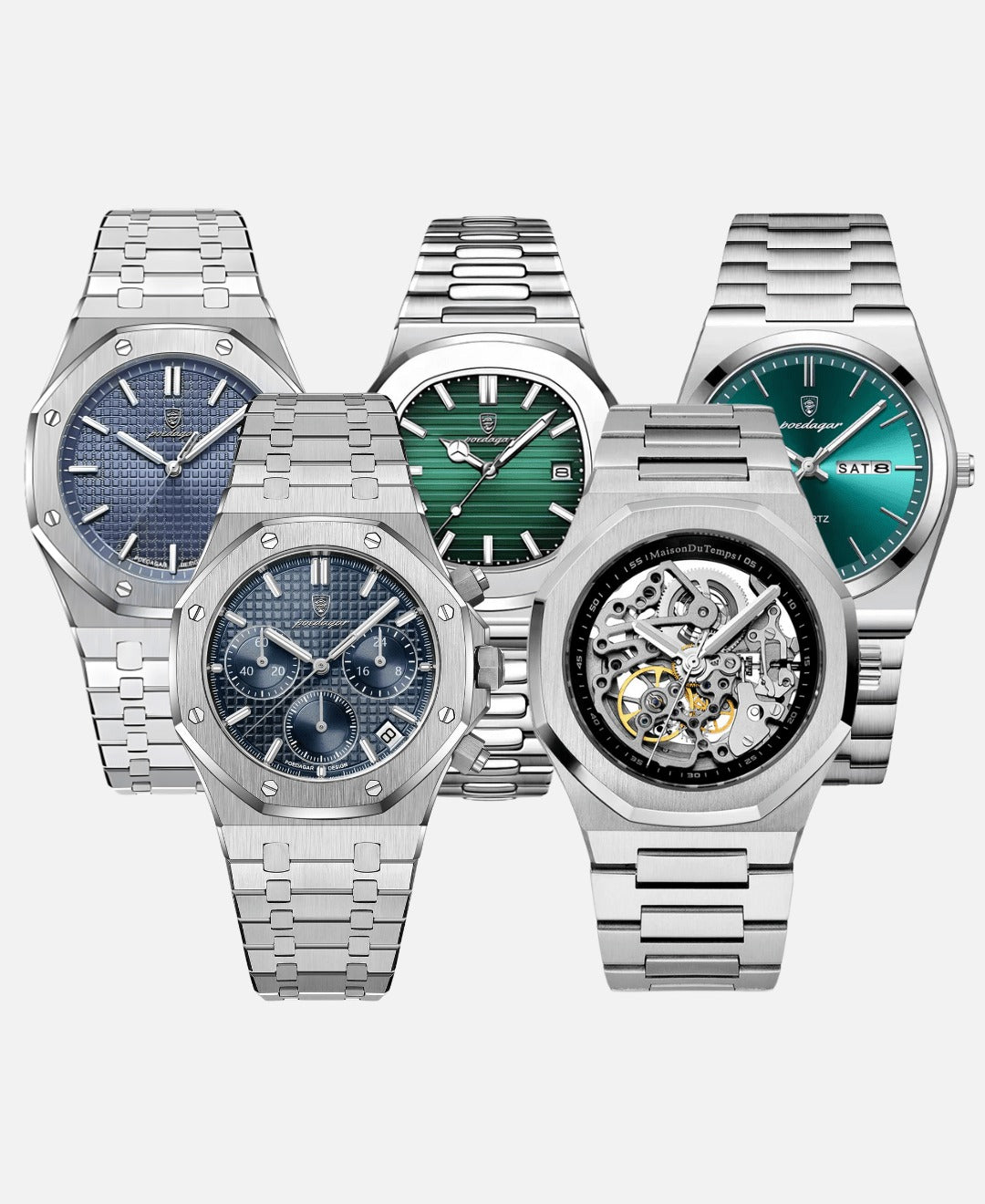 Luca Poedagar® Signature Collection · Set of 5, the full set