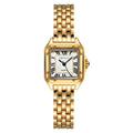 Luca Poedagar® Ivoire women's watch in Gold, front view