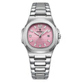 Luca Poedagar® Vivace women's watch in Rose, front view