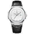 Luca Poedagar® Atlantic men's watch in Atlantic White, front view