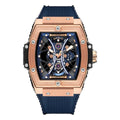 Luca Poedagar® Ardent men's watch in Midnight Rose, front view