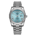 Luca Poedagar® Crimson Legacy men's watch in Legacy Ice, front view