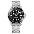 Luca Poedagar® Houle men's watch in Black, front view