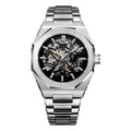 Luca Poedagar® Iron Ridge men's watch in Iron, front view