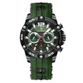 Luca Poedagar® Ranger men's watch in Green, front view