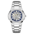Luca Poedagar® Skeleton men's watch in Ocean, front view