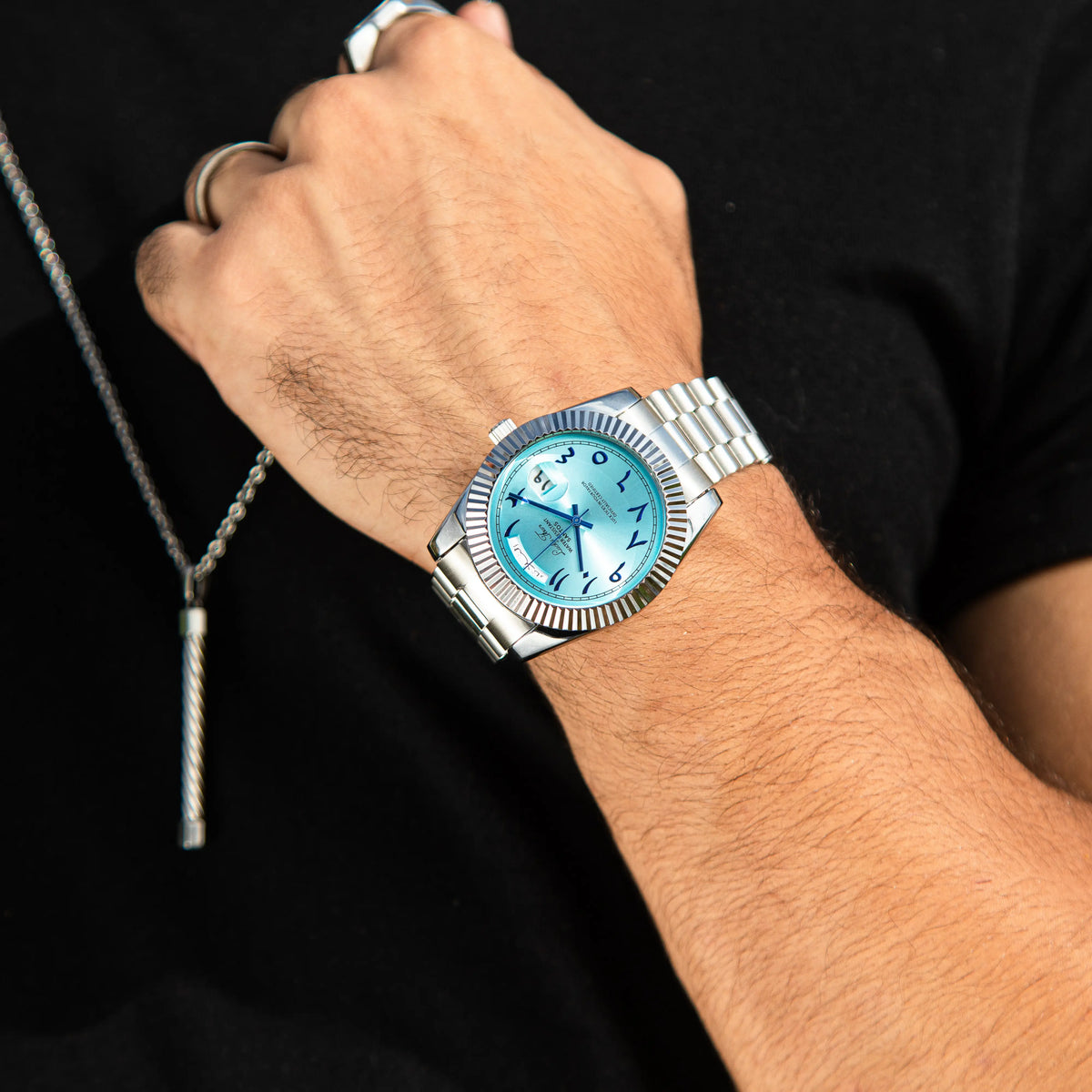 Luca Poedagar® Alhambra, on the wrist