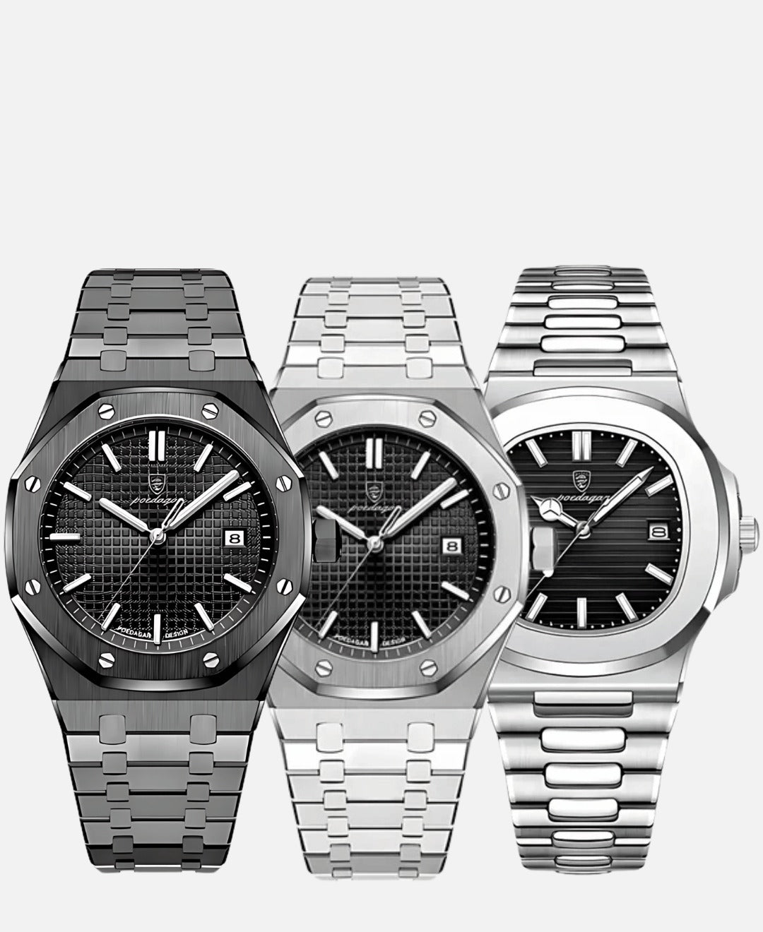 Luca Poedagar® All Black Edition · Set of 3, the full set