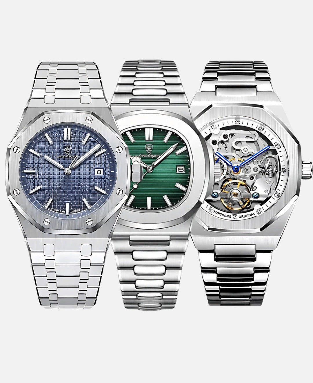 Luca Poedagar® Elite Trio · Set of 3, the full set