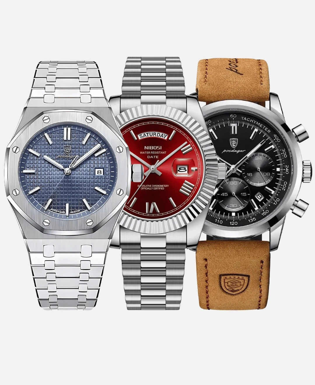 Luca Poedagar® Everyday Trio · Set of 3, the full set