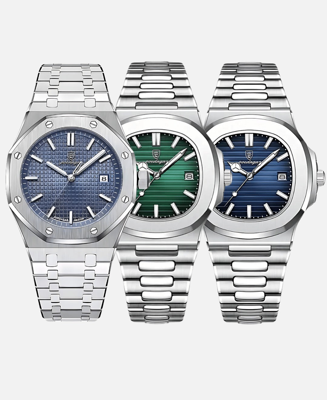 Luca Poedagar® Iconic Trio · Set of 3, the full set